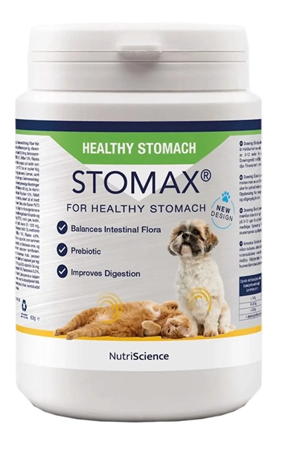 Stomax 63 g For sunde maver